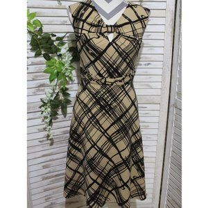 Calvin Klein sleeveless A-line dress